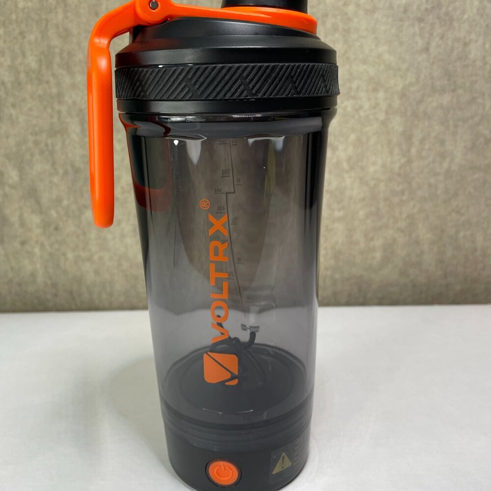 Voltrx Electric Protein Shaker Bottle - USB Rechargeable Mixer Cup for Shakes